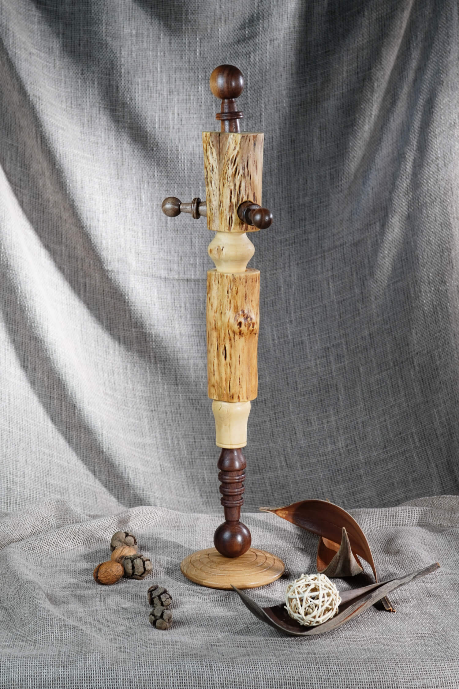 Wooden Sculpture "Longing" - Image 8