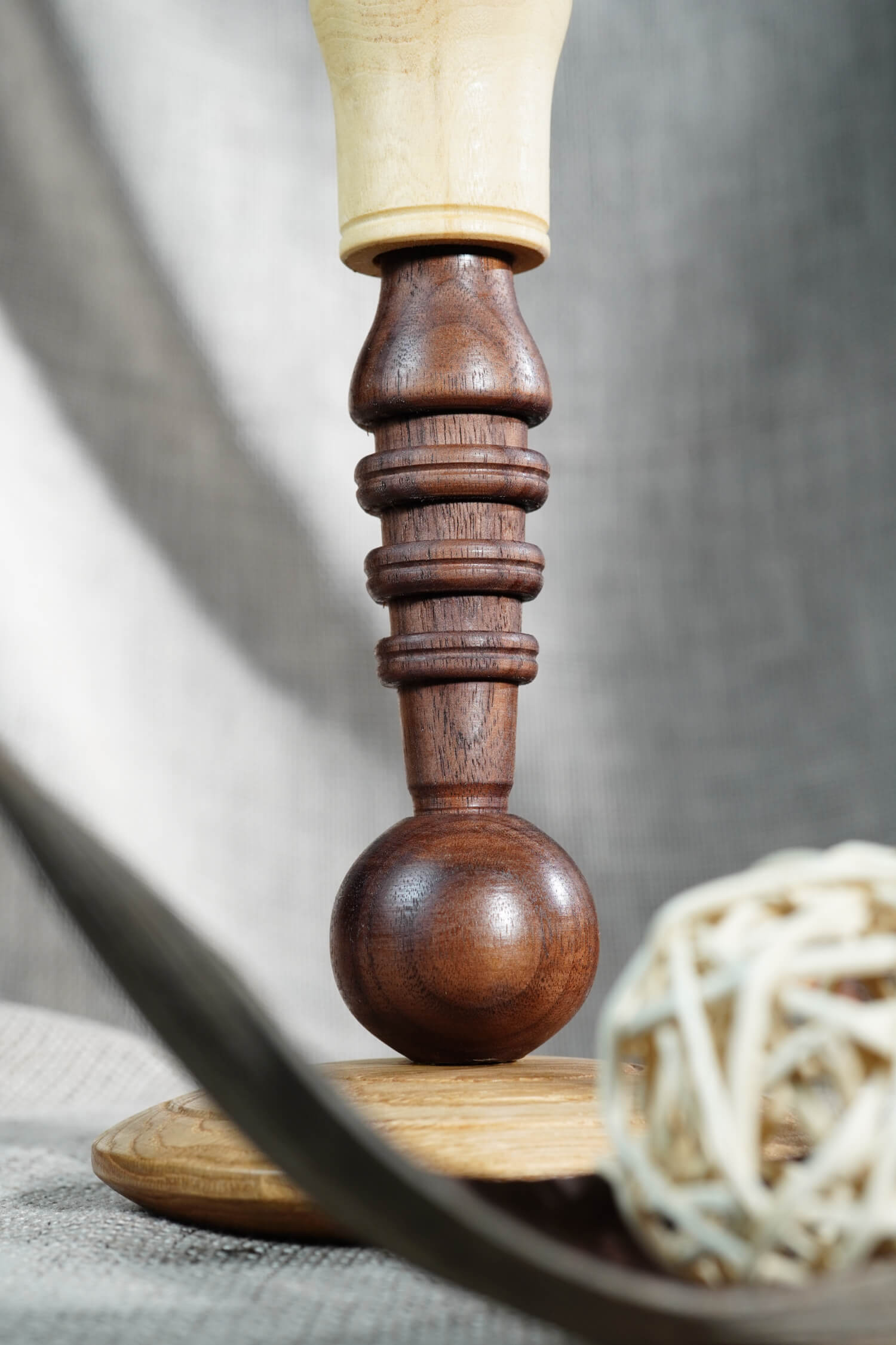 Wooden Sculpture "Longing" - Image 3